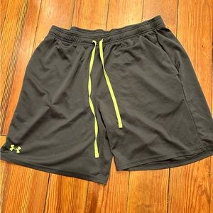 Under armour men’s gray loose athletic shorts